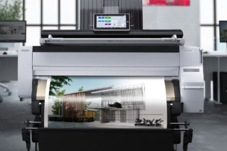 Ricoh wide format plotter